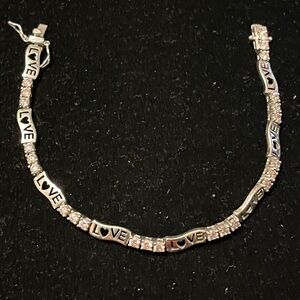 Silver Love Bracelet